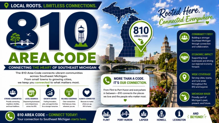 810 Area Code: Complete Guide to Location, Cities, and History (2026)