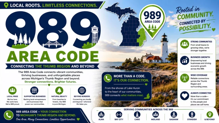 989 Area Code: Complete Guide to Location, Cities, and Phone Numbers (2026)